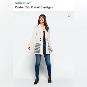 Cozy cardigan!